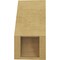Ekena Millwork 5-inch W x 6-inch D x 10-inch H Carmel Rough Cedar Woodgrain TimberThane Knee Brace, Primed BRCUR05X06X10CARRCPR - alternate 5